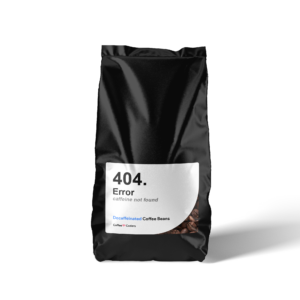 Coffee Blend 404. Error Caffeine Not Found