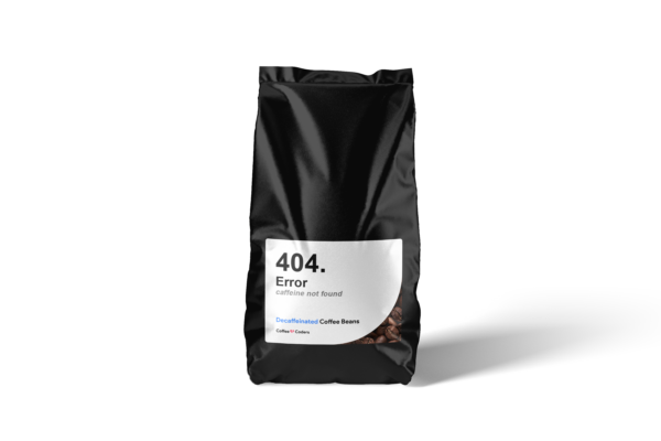 Coffee Blend 404. Error Caffeine Not Found